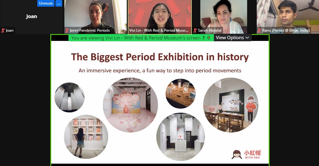 'The museum has encouraged open conversations and has dispelled many myths about periods. ' -@vivilin_taiwan. @GirlsHealthEd @periodequity_tw @MHDay28May  #MHDay2023 #WeAreCommited