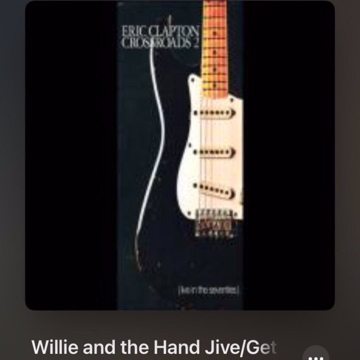 #NowPlaying
🎵 Willie and the Hand Jive/Get Ready [Live at Long Beach Arena, Long Beach, California, July 20, 1974]
by 🎵 Eric Clapton
from 🎵 Crossroads 2 (Live in the Seventies) Disc 1
#carlradle #swamprock #70s #boxset 
#LongBeachArena #1974