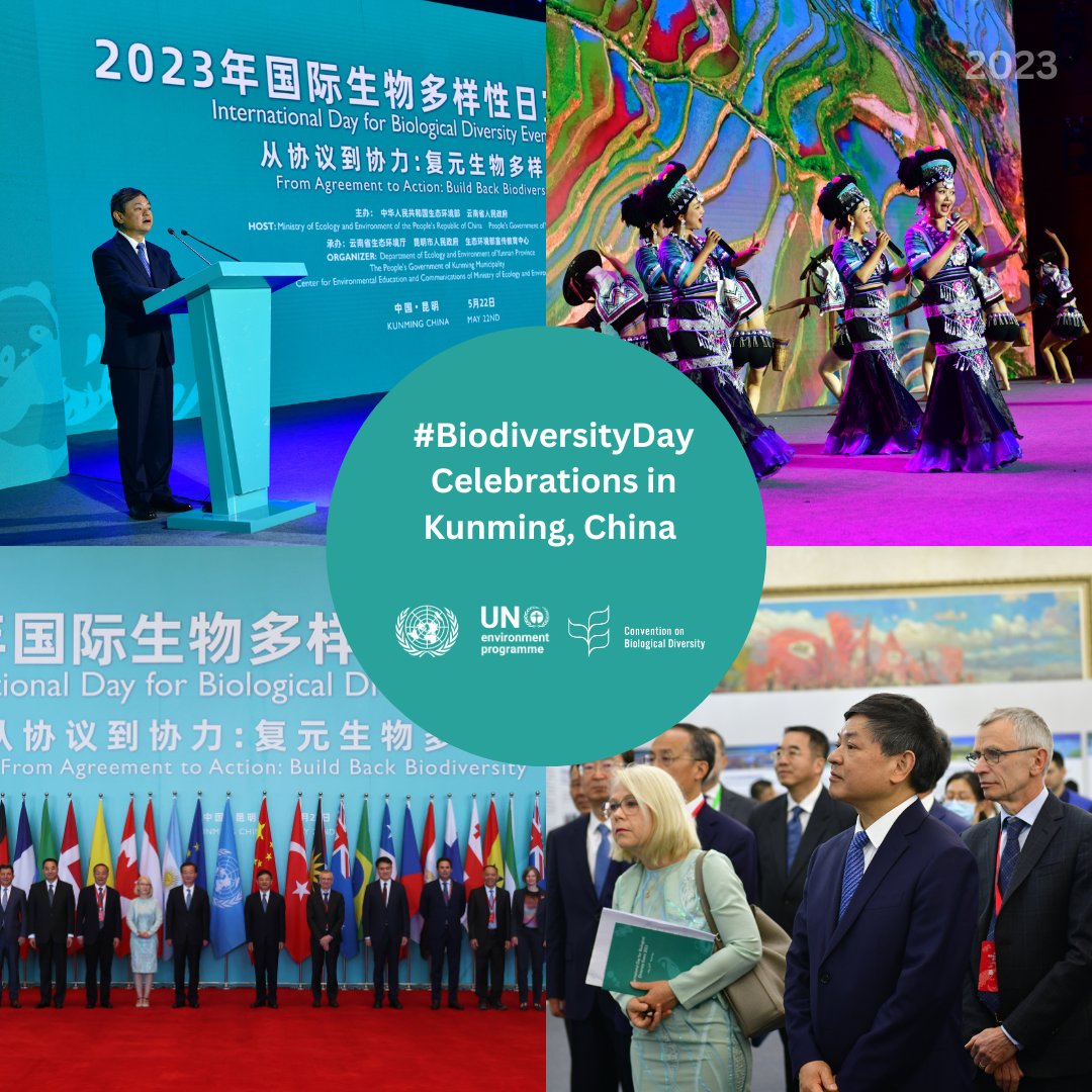 (2/3) #BiodiversityDay2023 Celebrations @ Kunming, China