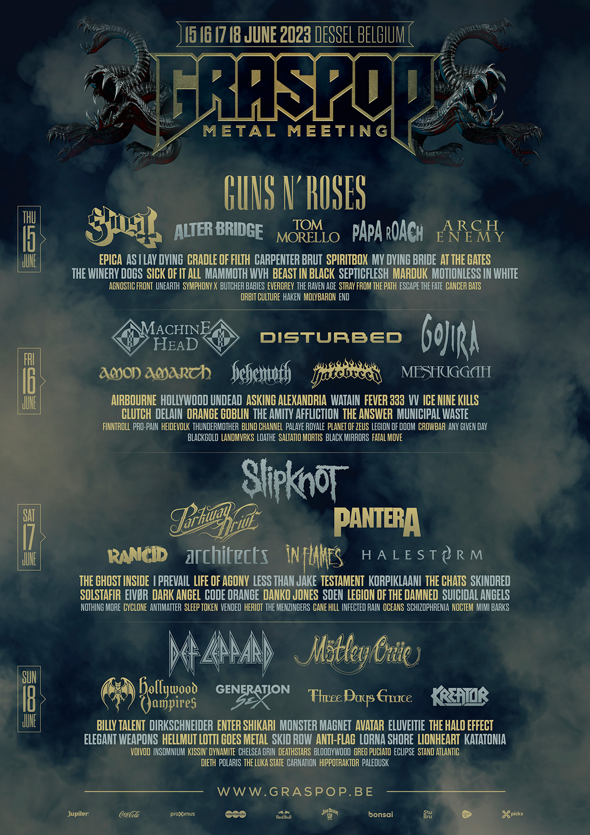 DevilDriver And Cradle Of Filth Headline Monsters Of Metal In Lub