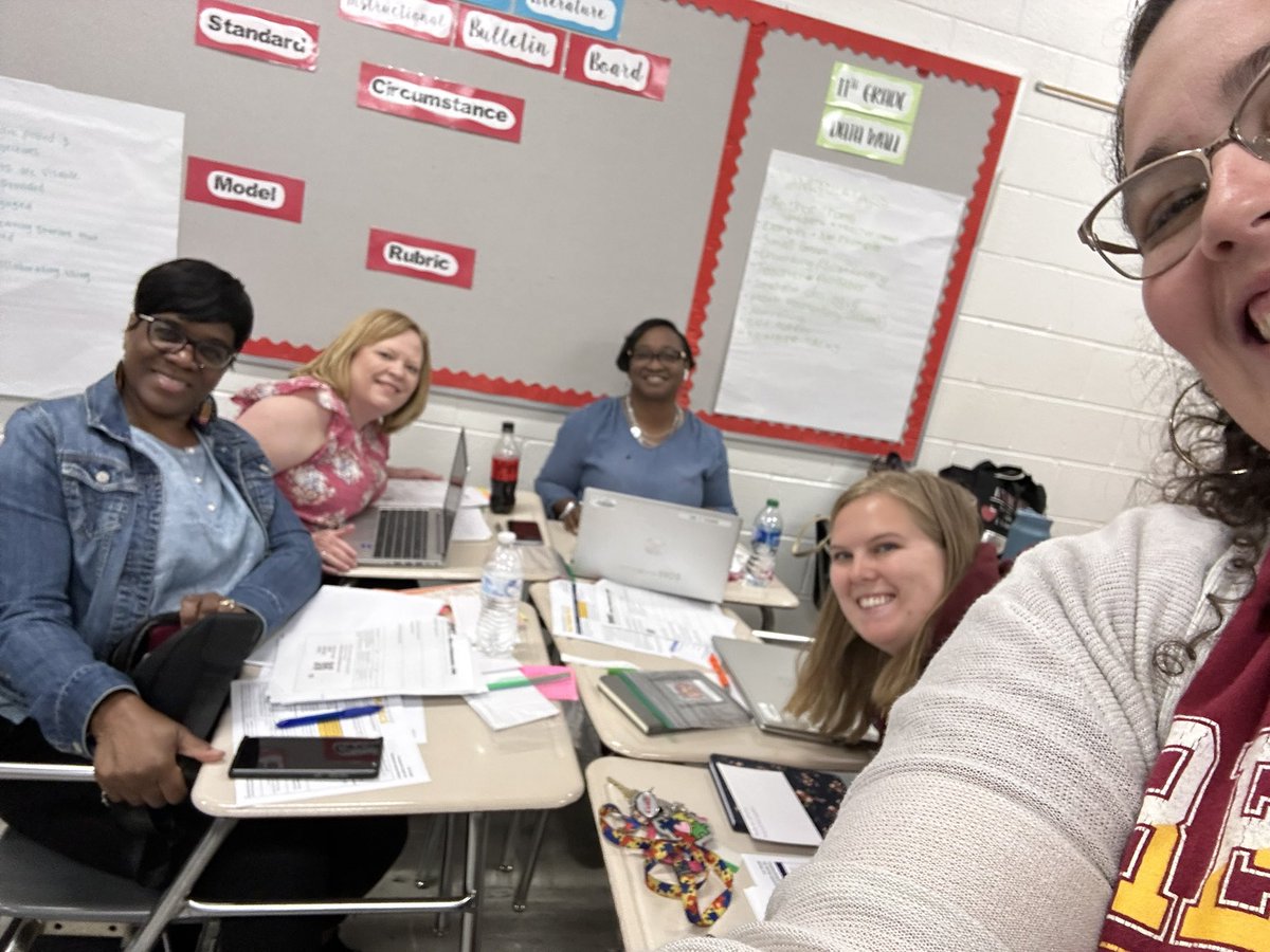 Red Oak Teachers having fun and learning. @Math_HCS #henrysolves #ExpectExceptionalHCS @AnaHall2007 #redoakready