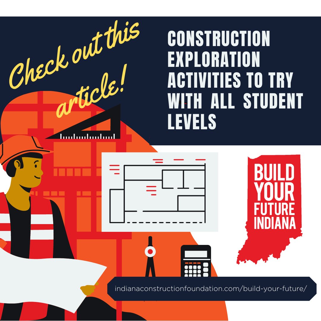 Looking to find new ideas for the classroom?
Let the BYF team help! Here's an article that maps out
ideas to bring into the classroom to get students of all
ages engaged.
Article Link: byf.org/construction-e…
 
#BYF #buildyourfuture #educationmatters #education