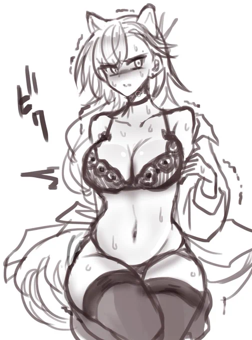 脅迫脱衣と発情期初夜どっちも見せてほしいらくがき https://t.co/kYG16vjMFF