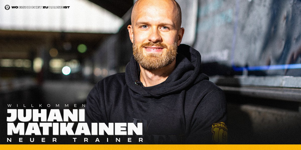 Willkommen, Juhani Matikainen! 🖤💛 Unser 32-jähriger finnischer Coach bringt Eishockey-DNA, Engagement für junge Spieler und fließendes Deutsch zum #EVFüssen #NewCoach
