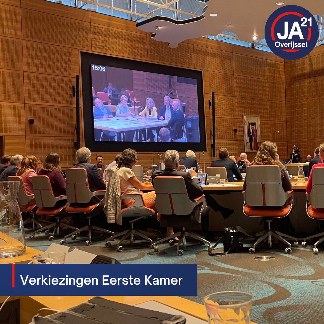 JA21_Overijssel's tweet image. Vanmiddag waren de Eerste Kamerverkiezingen. Vanuit Overijssel uiteraard twee stemmen voor JA21! @FractieNanninga 🗳️

#JA21 #psov