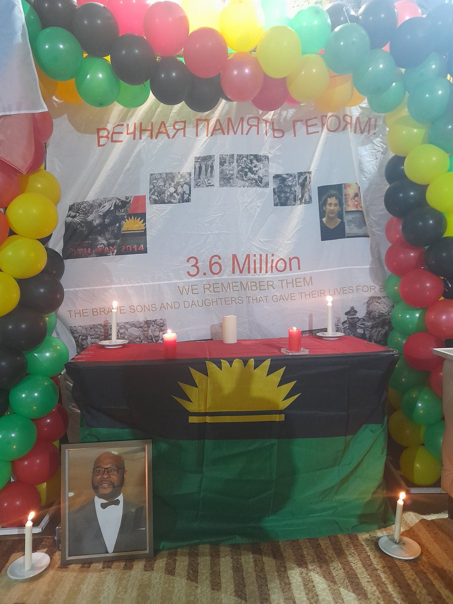 Biafrans war remembrance day in moscow 30th May, we move <a href="/cnnbrk/">CNN Breaking News</a> <a href="/AmnestyNigeria/">Amnesty International Nigeria</a> <a href="/abati1990/">Reuben Abati</a> <a href="/ARISEtv/">ARISE NEWS</a> <a href="/DailyPostNGR/">Daily Post Nigeria</a> <a href="/SaharaReporters/">Sahara Reporters</a> <a href="/BBCBreaking/">BBC Breaking News</a> <a href="/NintendoAmerica/">Nintendo of America</a> <a href="/POTUS/">President Donald J. Trump</a>