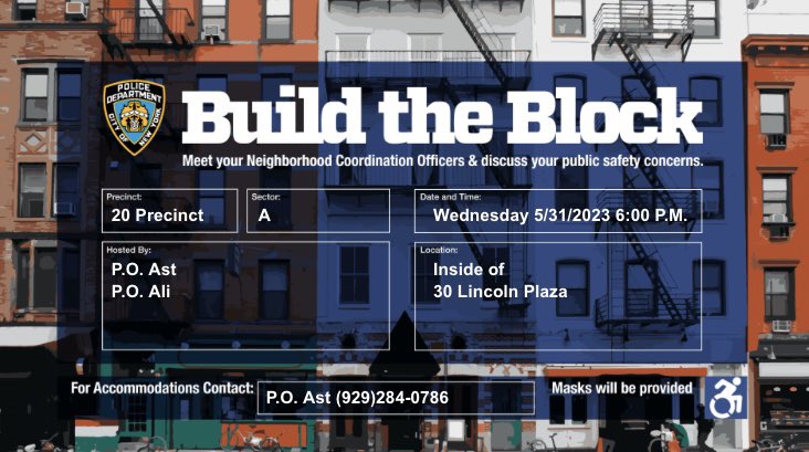 NYPD 20th Precinct tweet media