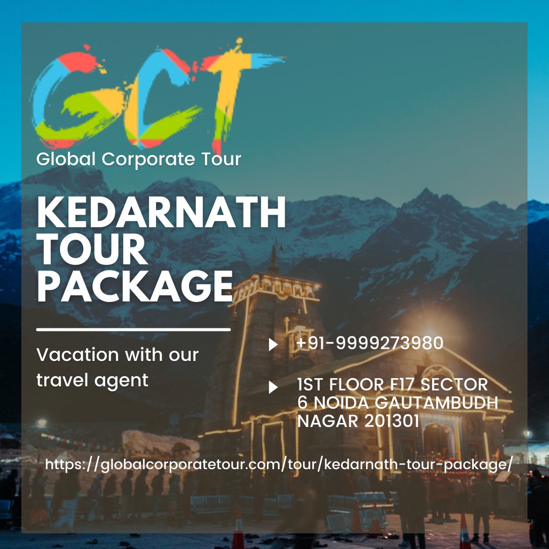 Kedarnath Tour Package
Book Now!
Contact us: +91 9999273980
Website: globalcorporatetour.com/tour/kedarnath…
#KedarnathTour #KedarnathYatra #DivineKedarnath
#HimalayanGetaway #PilgrimageToKedarnath
#ExploreKedarnath #BreathtakingHimalayas
#AdventureInKedarnath #KedarnathDham