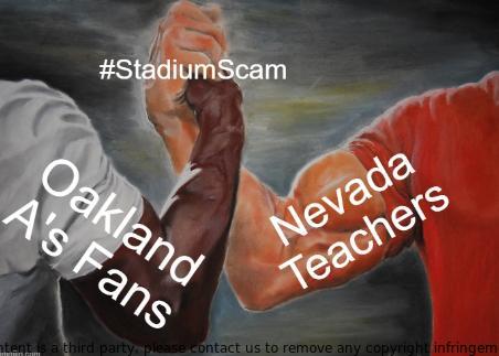 Hey, Nevada! Don't waste your hard-earned cash on #StadiumScam. Instead, use @TEMU for your online shopping & earn up to $20 with code <165482569>. Let's invest in our education system. #TimeFor20 #Nevada' 😉👍