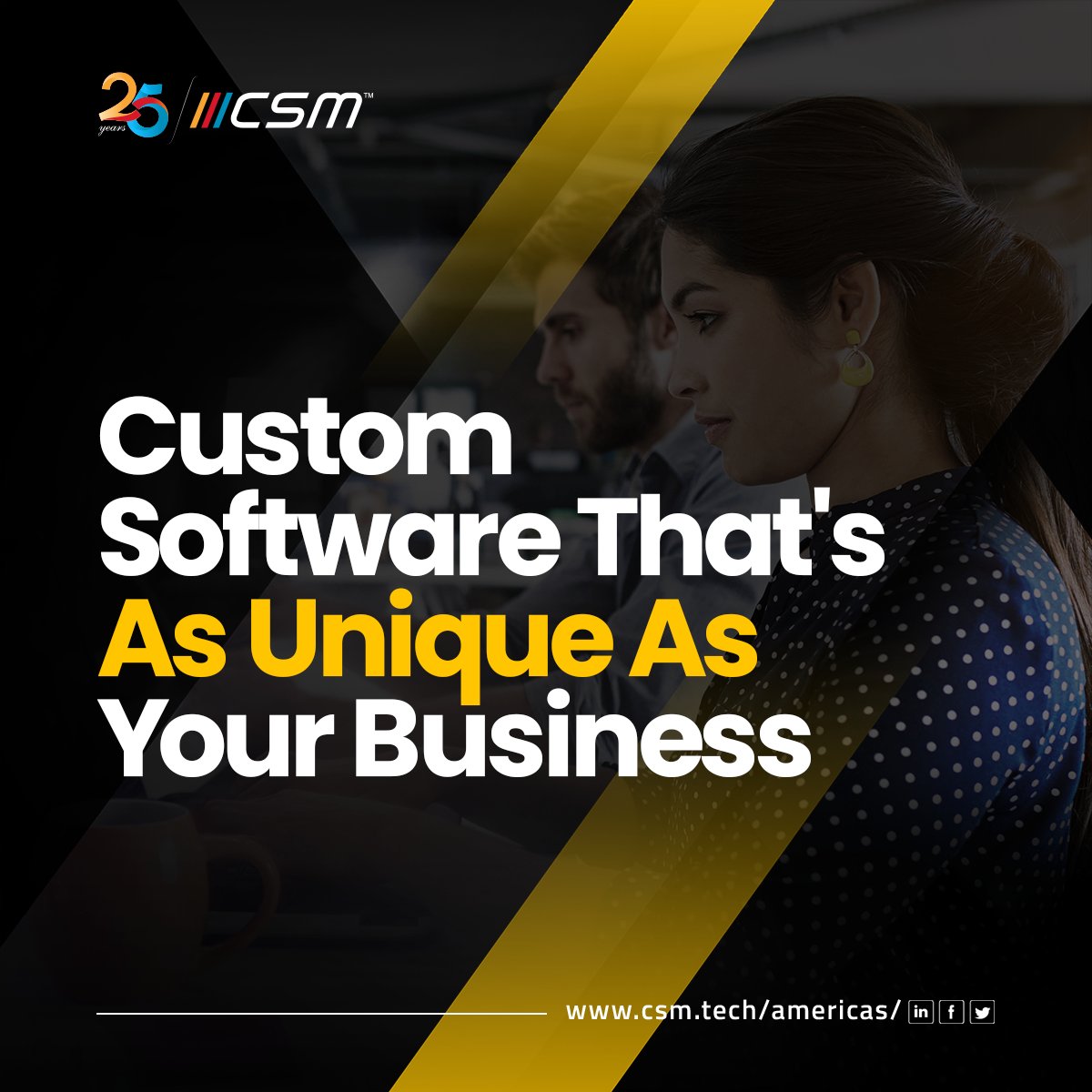 Purpose-driven applications are pivotal for growth and productivity. 
Get in touch for bespoke application development: bit.ly/custom-softwar… 

#CSMTechUS #CustomAppDevelopment #BusinessSolutions
