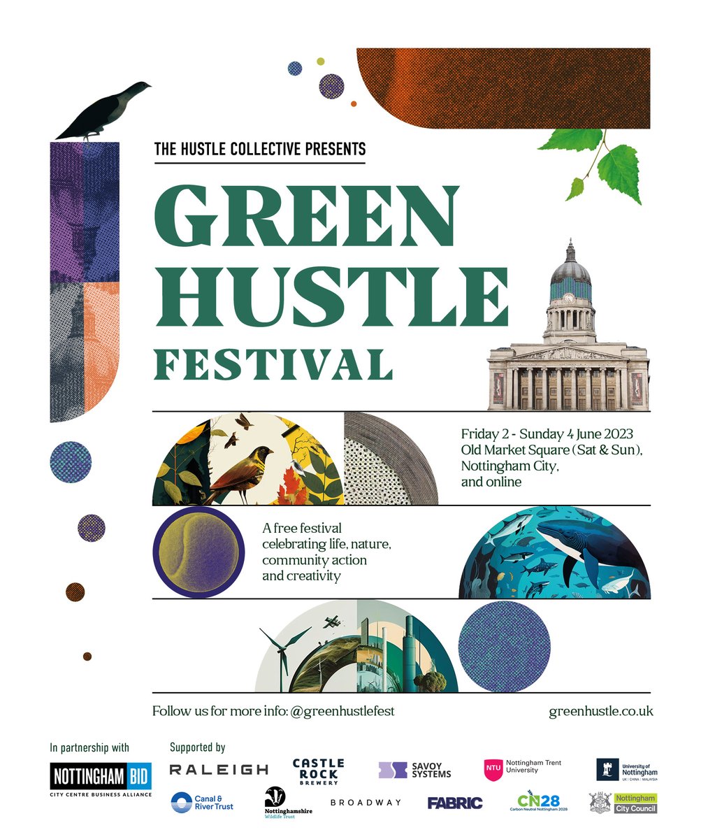 Carbon Neutral Nottingham 2028 (@cn2028) on Twitter photo 🥳The absolutely jam-packed <a href="/Greenhustlefest/">Green Hustle</a> is THIS WEEKEND 🥳
There are going to be hundreds of things to get involved in, so take a look at the line up 👇
greenhustle.co.uk/lineup
See you there! 💚 🥳The absolutely jam-packed <a href="/Greenhustlefest/">Green Hustle</a> is THIS WEEKEND 🥳
There are going to be hundreds of things to get involved in, so take a look at the line up 👇
greenhustle.co.uk/lineup
See you there! 💚