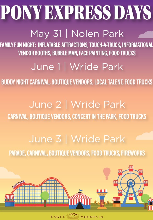 Utah.gov on Twitter "Pony Express Days get underway tomorrow in Eagle