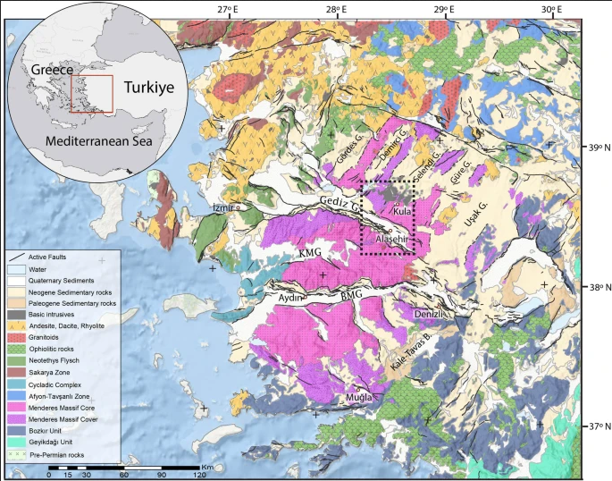 Check out our new paper that discusses the structure and geological evolution of Gediz Graben (Western Anatolia)  using deep geothermal wells (up to 3800 meters!) published in the  International Journal of Earth Sciences (Geologische Rundschau). 
link.springer.com/article/10.100…