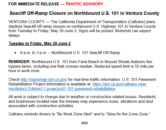 Caltrans District 7 on Twitter: 