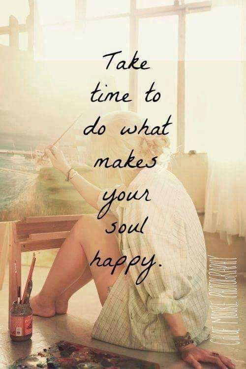 Take time to do what makes your soul happy. #anorexia #anxiety #eatingdisorder #recovery #nevergiveup #AlwaysKeepFighting #fibromyalgia #cfsme