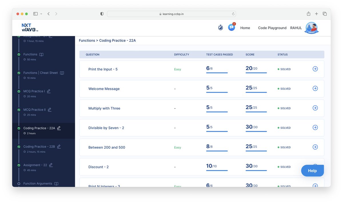 rahul_telugu's tweet image. Growth cycle -2 
Week-6
Day-31
Today, I Learned about Function, Passing Value & Returning Value 🤗 
Also, completed MCQ Practice 1 and 2, Coding Practice 1 and 2, 
As well as Assignment-1
As part of Python - 2
#mernstackdeveloper
#bootstrap
#html
#css #webdesign