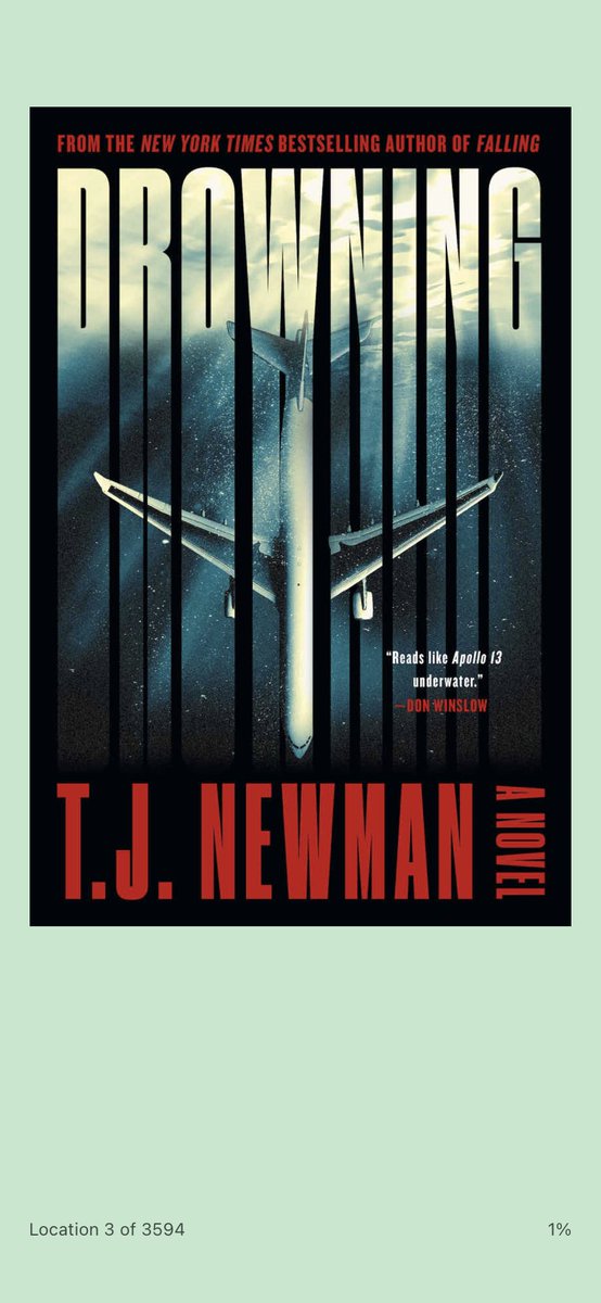 Happy pub day @T_J_Newman congratulations on releasing #DrowningTheRescueOfFlight1421