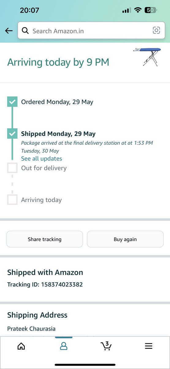 practicological's tweet photo. @amazonIN 
You guys have been sitting on my complaint since afternoon today, i have been following up with your team regarding delivery, there has been no communication from your side, your customer service team has been sitting ducks. Where is my order? False promises made. https://t.co/MrtJJ9PWsO