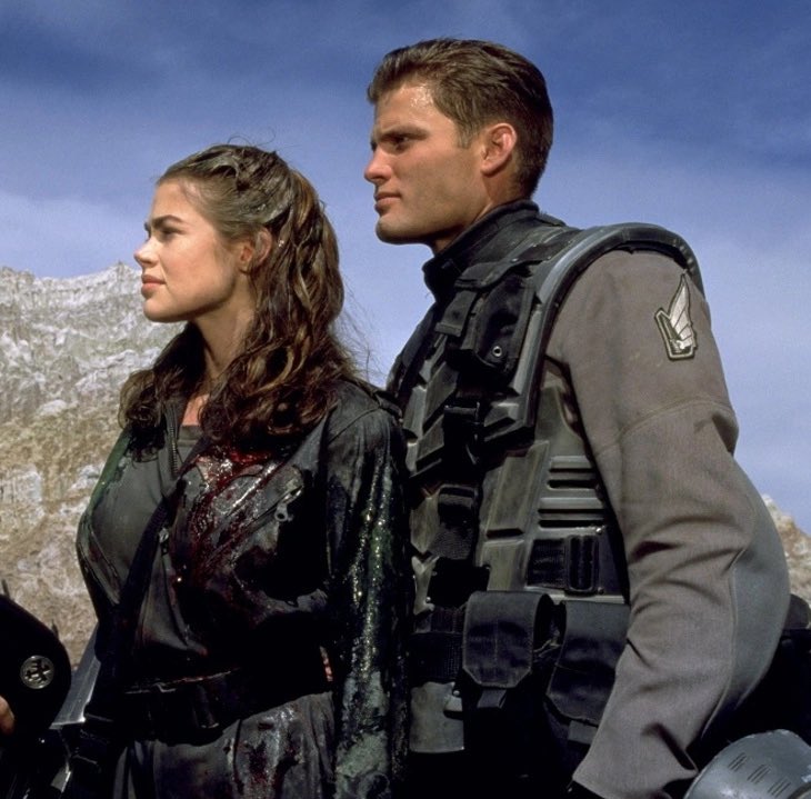 All these legacy sequels and we *still* don’t have a STARSHIP TROOPERS sequel with Grace Van Dien as the daughter of Johnny Rico and Carmen?