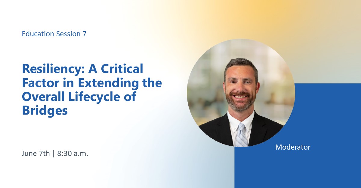 WeAreRSANDH's tweet image. Don&apos;t miss Thomas Everett and Corey Rogers next week at #WASHTO 2023 in Waikiki, O’ahu. Corey will be moderating Education Session 7, Resiliency: A Critical Factor in Extending the Overall Lifecycle of Bridges. #AEC #driventocare #bridges #resilience