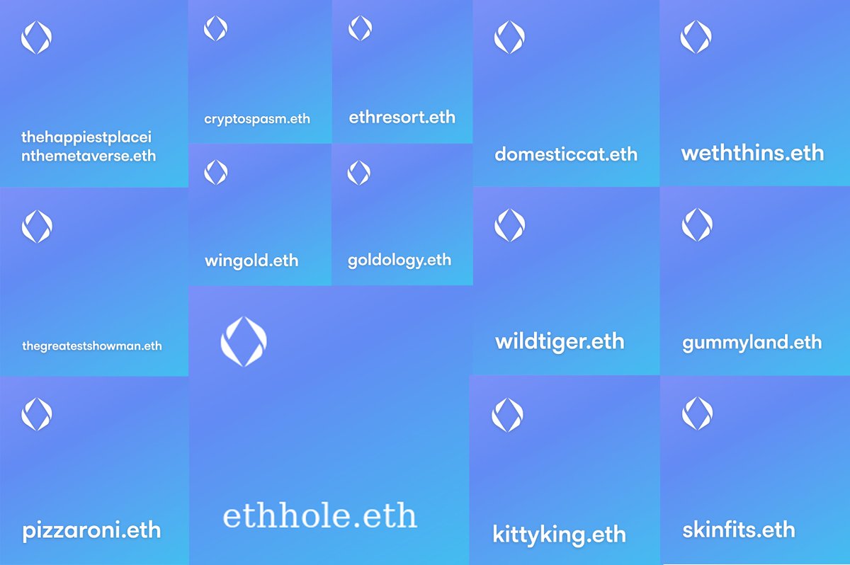 Kryptograms (@kryptograms) on Twitter photo ethhole.eth .85
Gummyland .85
Hooligram.eth .28
karrotgang dm
Hoolifits .08
cheetosfingers.eth .03
wildtiger.eth .21
kittyking.eth .09
domesticcat.eth .20
skinfits.eth .28
pizzaroni.eth .08
wingold.eth .21
goldology.eth .20
mutantlizard.eth .21
+more
#ens4sale <a href="/ensforsale/">Ensforsale</a> ethhole.eth .85
Gummyland .85
Hooligram.eth .28
karrotgang dm
Hoolifits .08
cheetosfingers.eth .03
wildtiger.eth .21
kittyking.eth .09
domesticcat.eth .20
skinfits.eth .28
pizzaroni.eth .08
wingold.eth .21
goldology.eth .20
mutantlizard.eth .21
+more
#ens4sale <a href="/ensforsale/">Ensforsale</a>