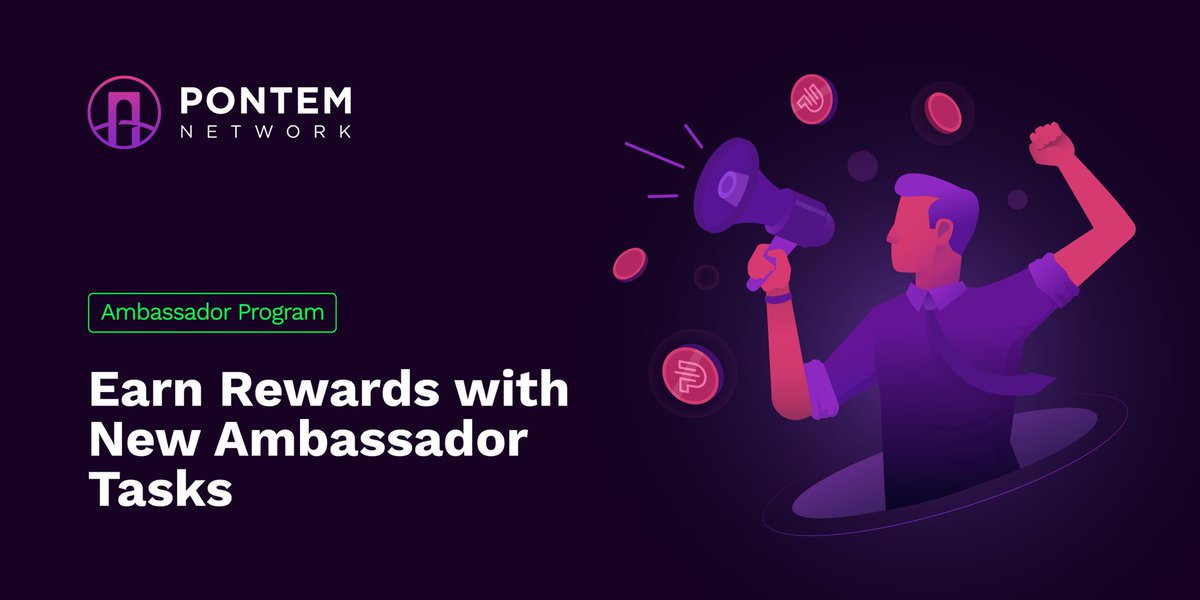 Attention Pontem ambassadors🚨

We’ve just released a new list of tasks for current ambassadors to dive into. 

Don't miss out on this opportunity to showcase your skills &amp; earn rewards!

Head over to the Bounty Program group to explore all the details and get started right away.