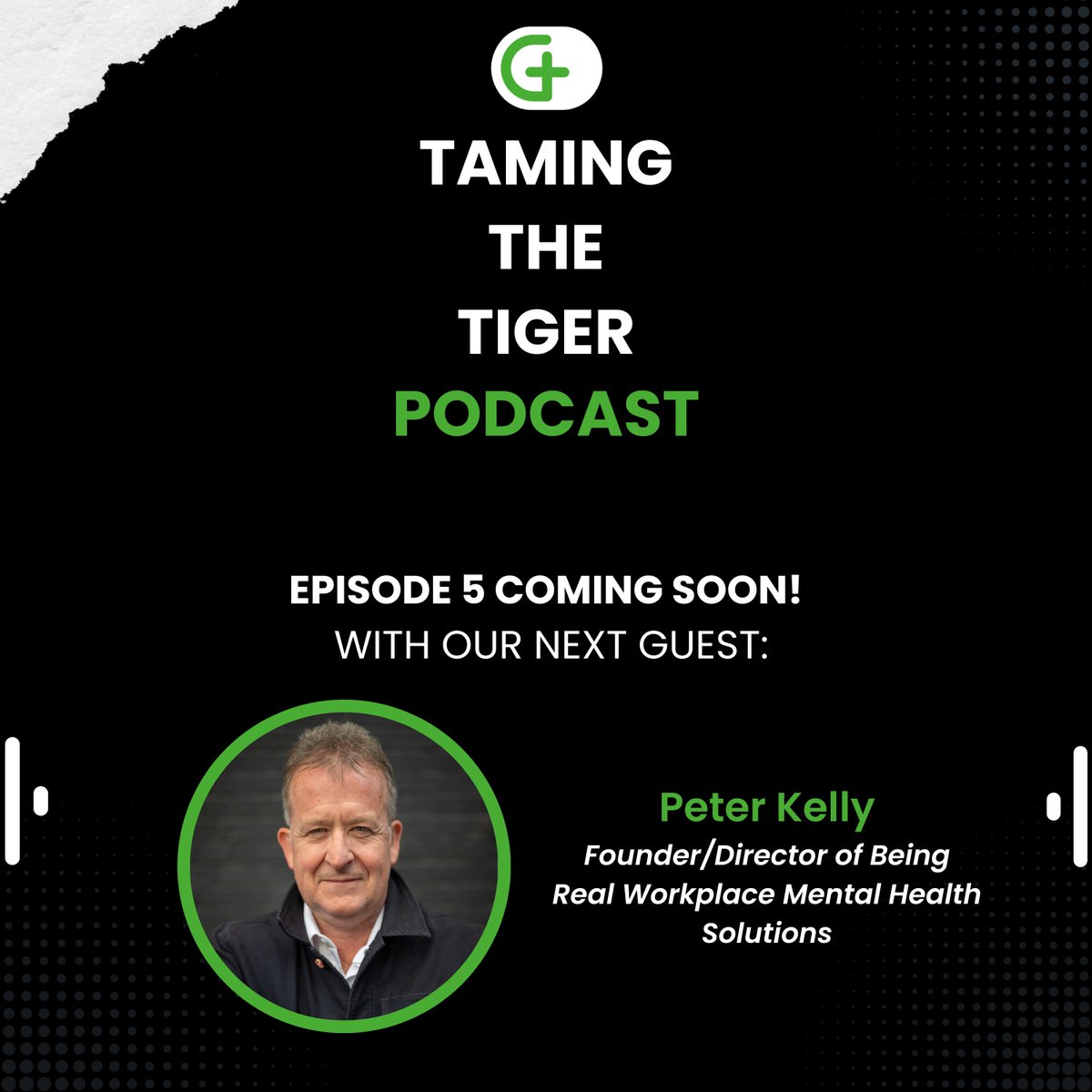 Episode 5 of 𝗧𝗮𝗺𝗶𝗻𝗴 𝘁𝗵𝗲 𝗧𝗶𝗴𝗲𝗿 🐯 is coming this week!

In the next episode, our resident tamers are joined by Peter Kelly, Founder and Director of Being Real Workplace Mental Health Solutions. 

Listen to our previous episodes👇

ow.ly/Ig8m50N0Za5

#GCG #TTT