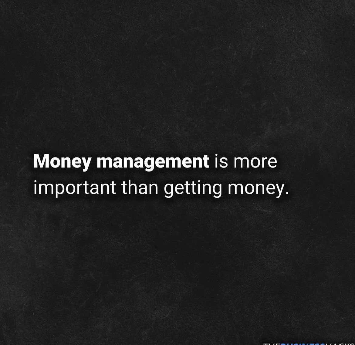 Easy to get the money , managing it be the hard part .