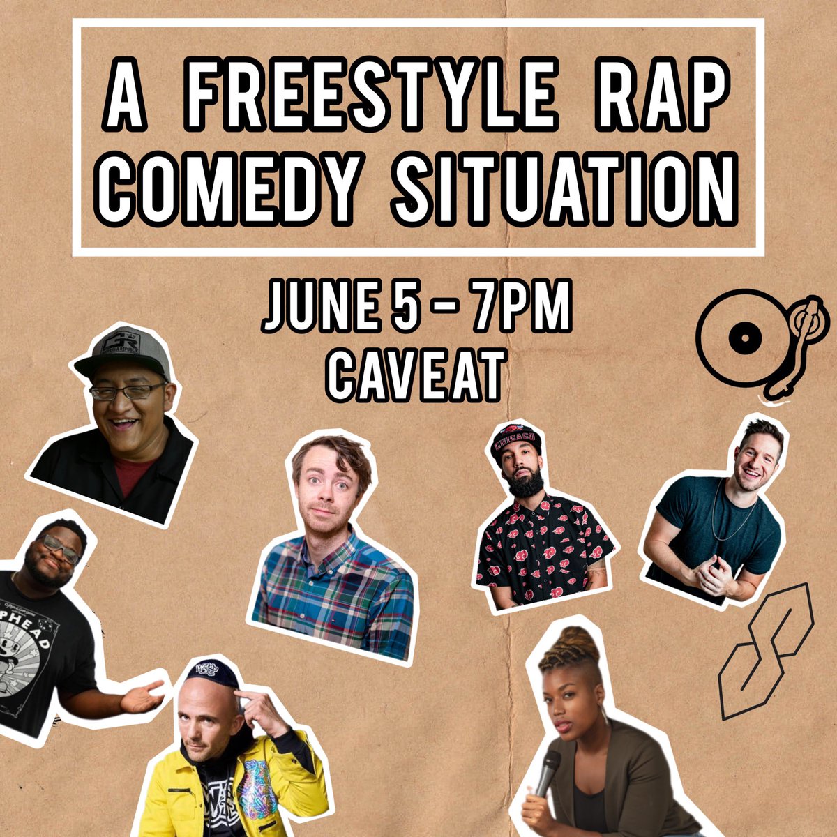 Free Daps (@freedaps) on Twitter photo Taking New York by storm with a killer lineup
<a href="/MegaRan/">Mega Ran</a>
<a href="/koshadillz/">Kosha Dillz (BRING THE FAMILY HOME!)</a>
<a href="/geoffreyatm/">Geoffreyatm Geoffreyatm</a>
Stephanie Rae
And of course Heath McNease and Madd Illz holding it down for the squad!
See y’all at <a href="/caveatnyc/">CAVEAT</a> Taking New York by storm with a killer lineup
<a href="/MegaRan/">Mega Ran</a>
<a href="/koshadillz/">Kosha Dillz (BRING THE FAMILY HOME!)</a>
<a href="/geoffreyatm/">Geoffreyatm Geoffreyatm</a>
Stephanie Rae
And of course Heath McNease and Madd Illz holding it down for the squad!
See y’all at <a href="/caveatnyc/">CAVEAT</a>
