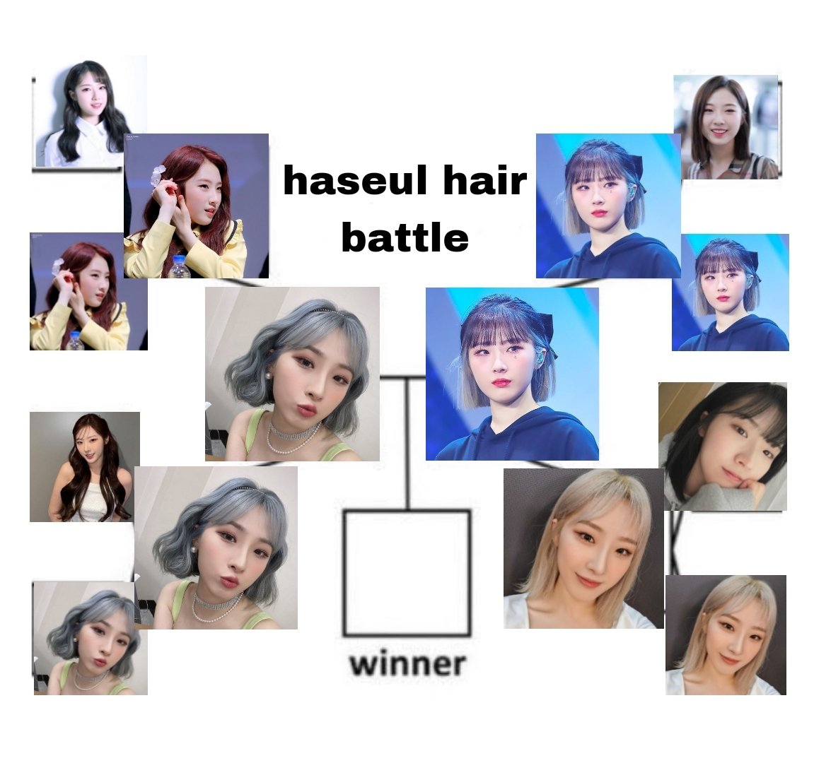 HASEUL HAIR BATTLE ‼️ FINALE

vote bellow for your favorite haseul hair 🔥