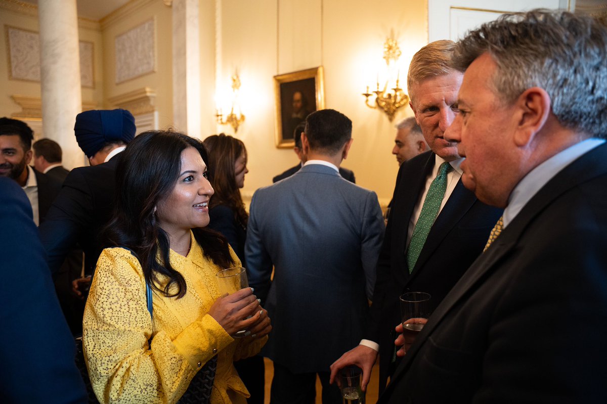 meenal_sachdev's tweet image. Had a wonderful time at @10DowningStreet Business Leaders Reception a few weeks ago hosted by @OliverDowden. It was great to meet with some leaders and innovators from various sectors. 

#business #businessleaders #innovation