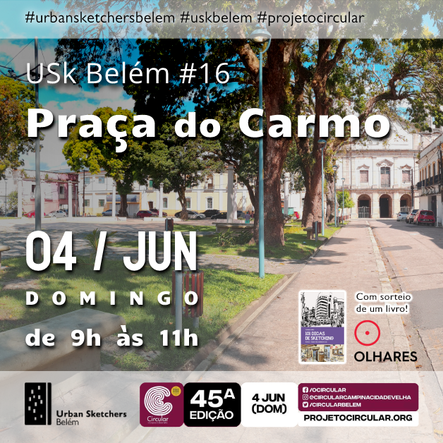 usk_belem's tweet photo. Olá sketchers! Vamos circular e desenhar pela Cidade Velha no próximo domingo?
🔗 https://t.co/gTKORlyM4U
🗓 04 de Junho, domingo, às 9h.
#urbansketchers #urbansketchersbelem #uskbelem #uskbrasil #projetocircular #circular45 |
@urbansketchers @circularbelem https://t.co/FOW7BLyixm