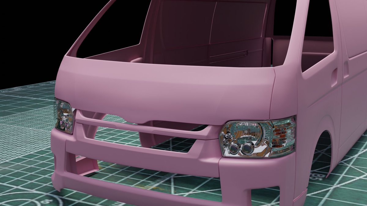 ヘッドライト
#blender #b3d