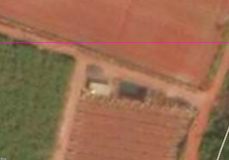 canunen's tweet image. The one on the right is a pond, the other is a building. When editing on @openstreetmap shadows would become great guides. The inverted location of shadows tell you that the one on the right is a ditched surface, below ground level. #hotosm #openmapping @openmapping_ap @hotosm