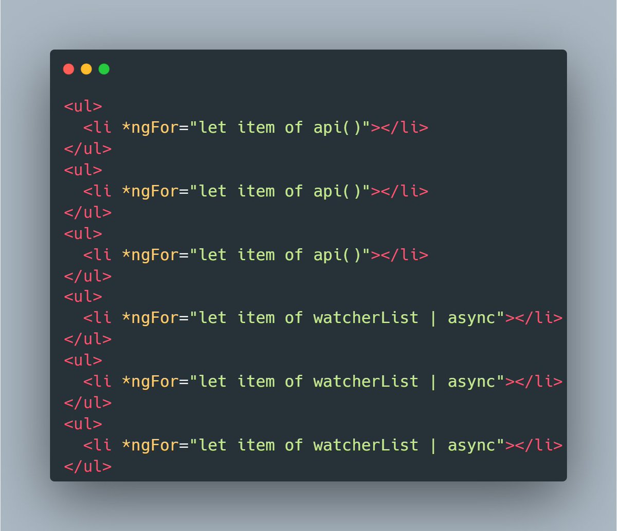 irfan89's tweet image. wrap your observables in toSignal coz performance 🧢 #angular16