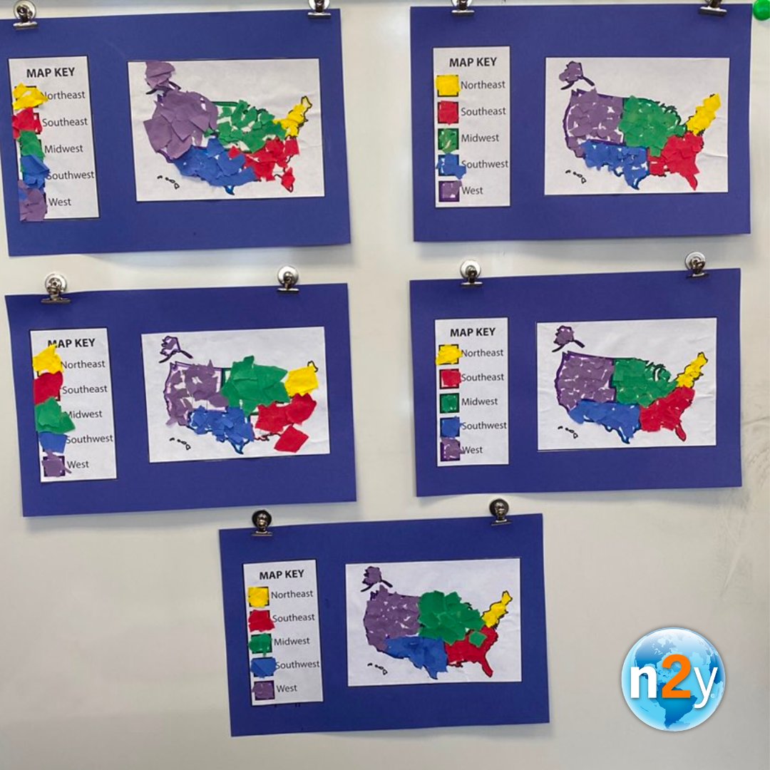 Room 8 in the Cambrian School District in Northern California made these excellent maps! Thank you for sharing with us! #n2y #classroomresources