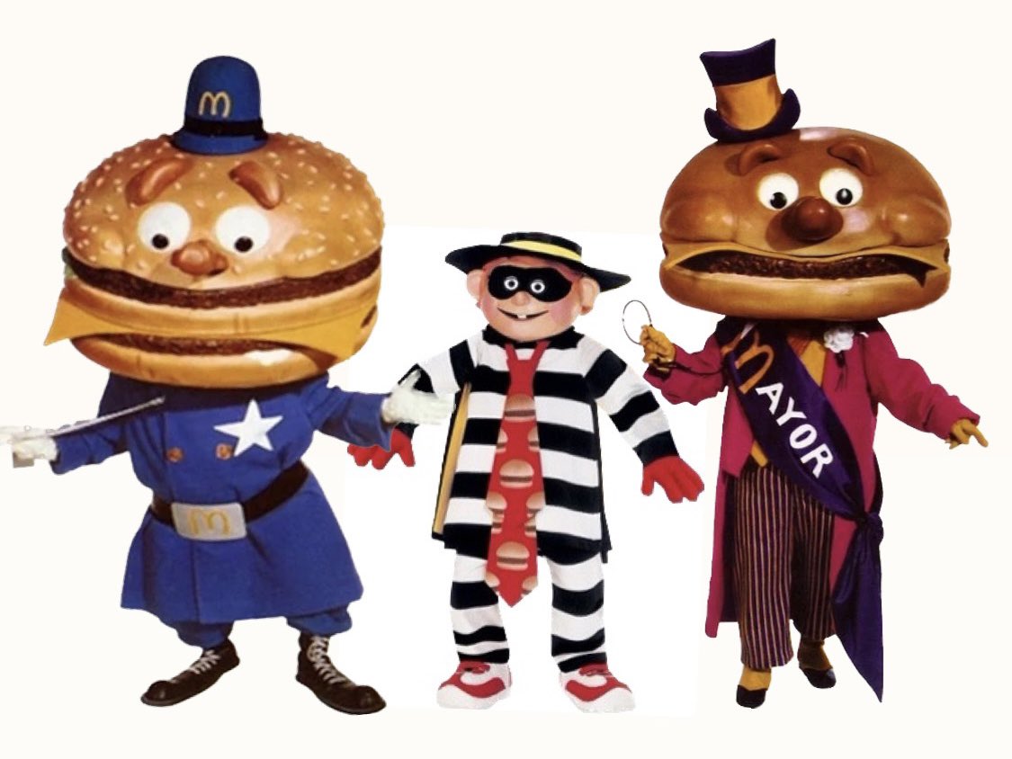 Considering their heads are hamburgers, I understand why they wanted to end the Hamburglar’s ghastly spree.