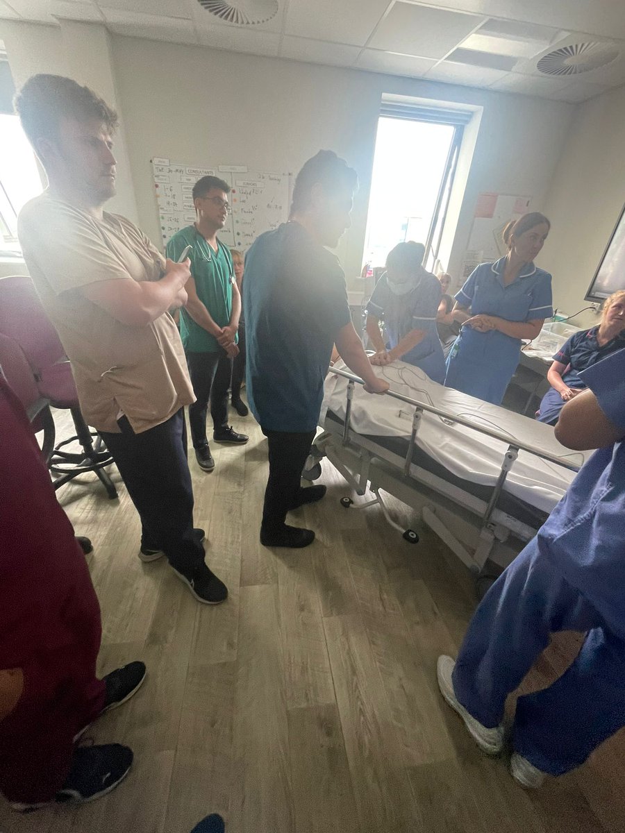 Another planned simulation session on Acute Medicine today. Thanks to everyone involved
<a href="/ozzyadidas/">Ozzyadidas</a> <a href="/lesley_gaw/">Lesley gaw</a> <a href="/ELHT_DERI/">ELHT Directorate_Education, Research & Innovation</a> <a href="/AMU_ELHT/">AMU @ ELHT</a> <a href="/FirozaAdam2/">Firoza Adam</a>