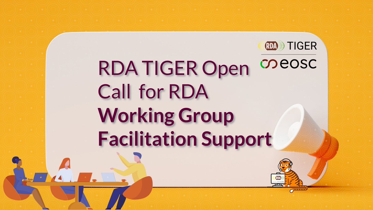 RDA Europe (@rda_europe) on Twitter photo 📢Apply now to get support for your <a href="/resdatall/">Research Data Alliance (RDA)</a> WG from #ProfessorPounce! The #OpenCall for in-kind facilitation support is continuously open - deadline for applications for the 1st selection round coming up on Wednesday 31/5/23. Apply now! tinyurl.com/TIGERFacilitat… 📢Apply now to get support for your <a href="/resdatall/">Research Data Alliance (RDA)</a> WG from #ProfessorPounce! The #OpenCall for in-kind facilitation support is continuously open - deadline for applications for the 1st selection round coming up on Wednesday 31/5/23. Apply now! tinyurl.com/TIGERFacilitat…