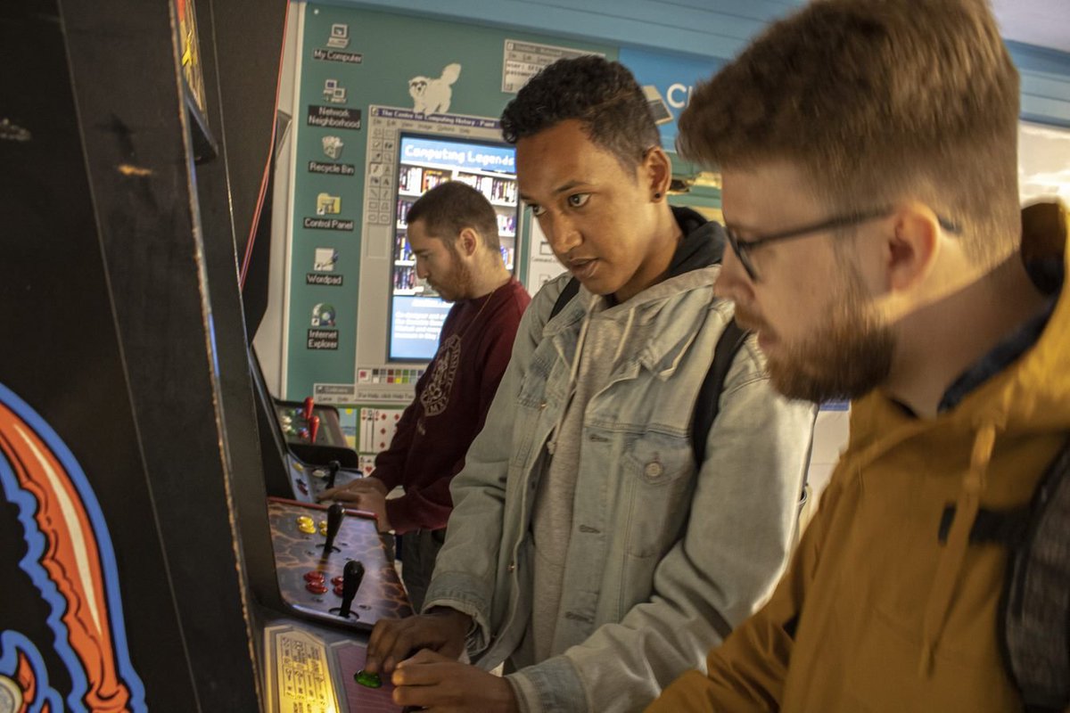 CovUni_CSM's tweet photo. Just had an incredible visit to @computermuseum in Cambridge with the CSM staff and PGRs on 19/05! 

It was such a trip down memory lane exploring the computing of the past. Nostalgia overload for the staff members! 

#computermuseum #throwback. @CovUniResearch https://t.co/QhcxZb2jsP