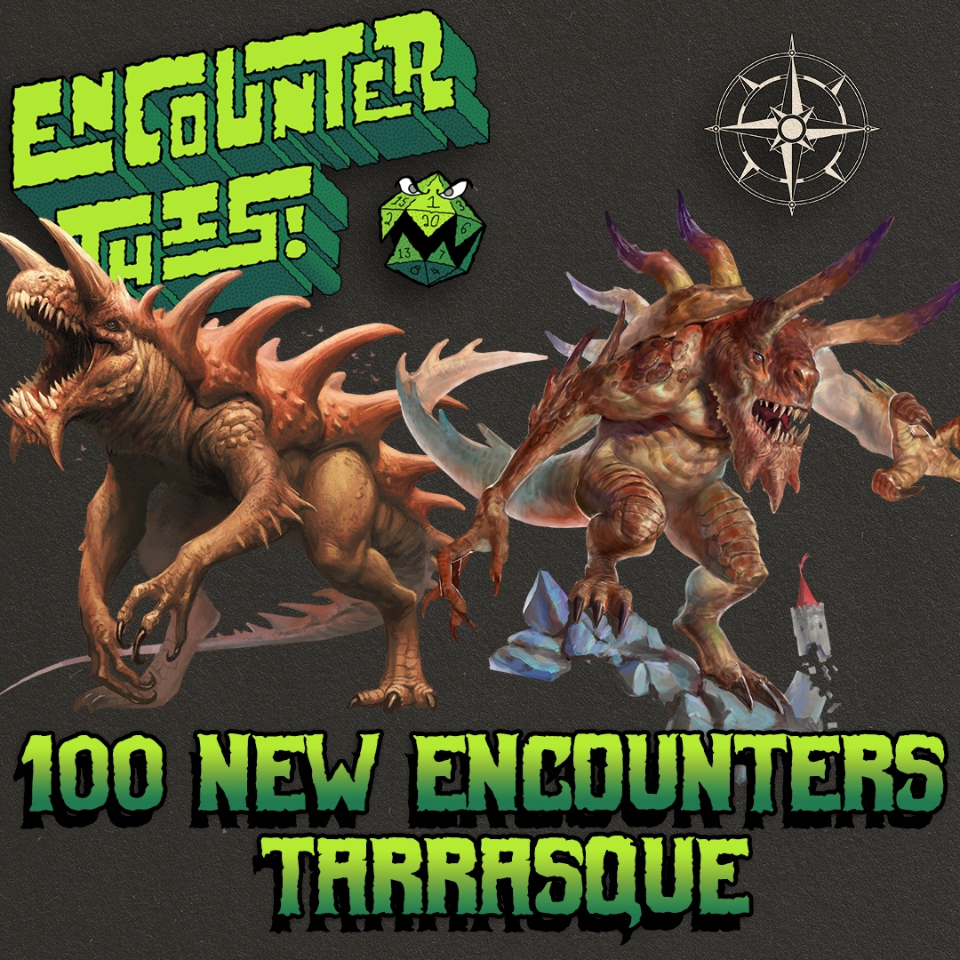 EncounterPod's tweet photo. Teaser for Episode 100: New Encounters!⁠
⁠
The Tarrasque presented by Gabe. https://t.co/BTYnQ82cCt