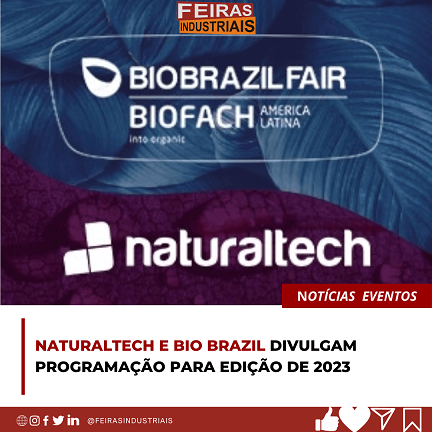 elloconsultores's tweet image. BIO BRAZIL FAIR| BIOFACH e a da NATURALTECH, consideradas as principais feiras de produtos voltados para a saúde e bem-estar da América Latina.

feirasindustriais.com.br/noticias/natur…

#feirasindustriais #feiraseeventos #exposicao #eventos #eventosbrasil #feirasdenegocios #industria
