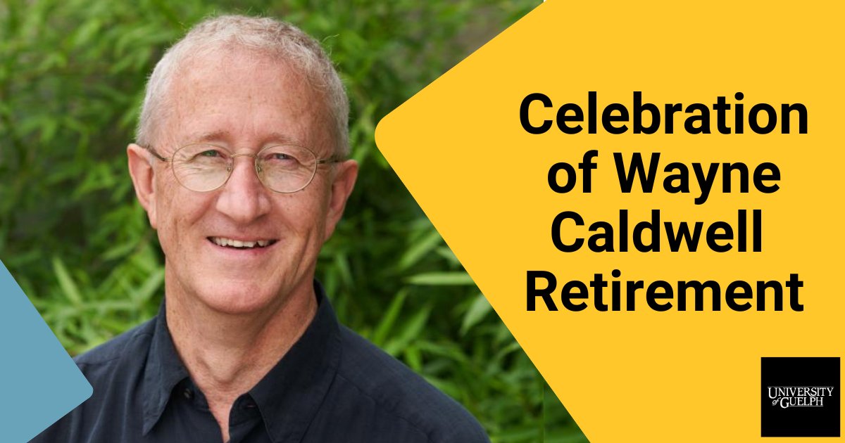 We are inviting students, alumni, colleagues, &amp; friends to join for an in-person retirement fete for <a href="/waynecaldwell/">Wayne Caldwell</a> on June 10. All are welcome to attend, register at ow.ly/aX7K50Osa6M

All are welcome to sign an e-card as well at - ow.ly/n6Wm50Osa6L

#RuralPlanning