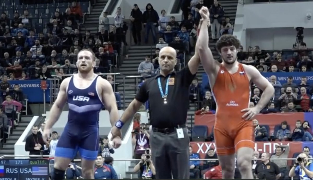 MMAFighting's tweet photo. Rasul Magomedov, who beat Kyle Snyder in wrestling, set to make pro MMA debut in June (@guicruzzz) https://t.co/WL5DbzudOg https://t.co/FZFxL40FI5