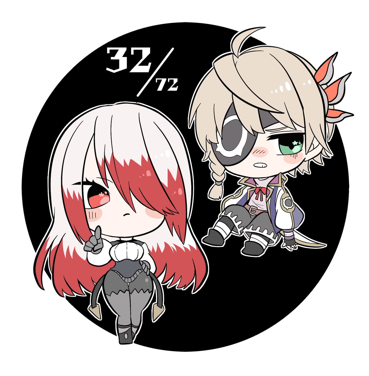 「メギドの日まで「あと32日!」」|ヨサク🎨のイラスト