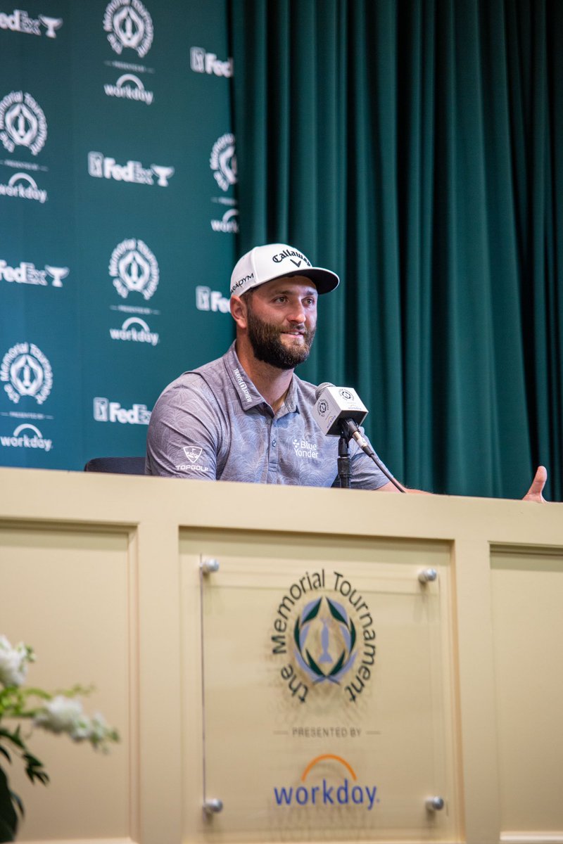 MemorialGolf's tweet photo. Your 2020 #theMemorial Tournament Winner https://t.co/lZkKh7EEMU