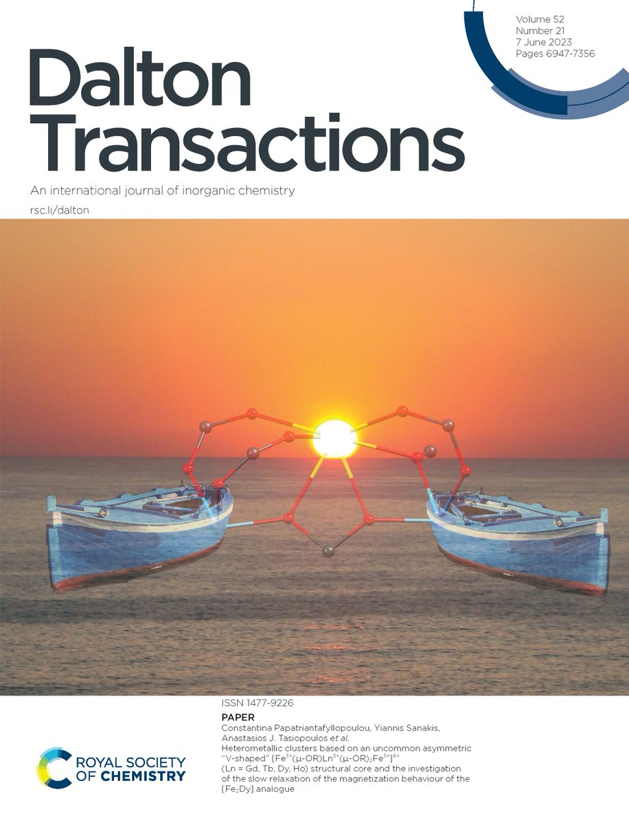 DaltonTransactions (@daltontrans) on Twitter photo On the front cover of this week's issue is work from <a href="/CP_MOFs/">Constantina Papatriantafyllopoulou</a>, Yiannis Sanakis, Anastasios Tasiopoulos & co on heterometallic clusters based on an uncommon asymmetric โV-shapedโ structural core๐๐
pubs.rsc.org/en/content/artโฆ
๐ <a href="/UCYOfficial/">University of Cyprus</a> <a href="/NCSR_Demokritos/">NCSR Demokritos</a> On the front cover of this week's issue is work from <a href="/CP_MOFs/">Constantina Papatriantafyllopoulou</a>, Yiannis Sanakis, Anastasios Tasiopoulos & co on heterometallic clusters based on an uncommon asymmetric โV-shapedโ structural core๐๐
pubs.rsc.org/en/content/artโฆ
๐ <a href="/UCYOfficial/">University of Cyprus</a> <a href="/NCSR_Demokritos/">NCSR Demokritos</a>