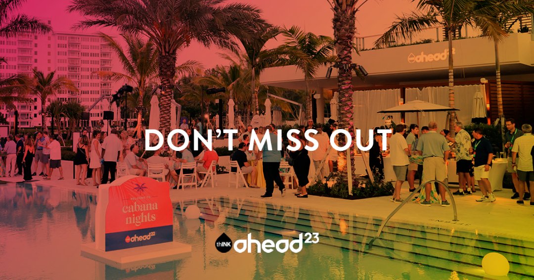 Canon Solutions of America customers get access to events like thINK Ahead 2023 every year. Don't miss out on the three days of celebration, networking, and inkjet education that we have planned for you. Register now and get all the details you need at bit.ly/45esUm0