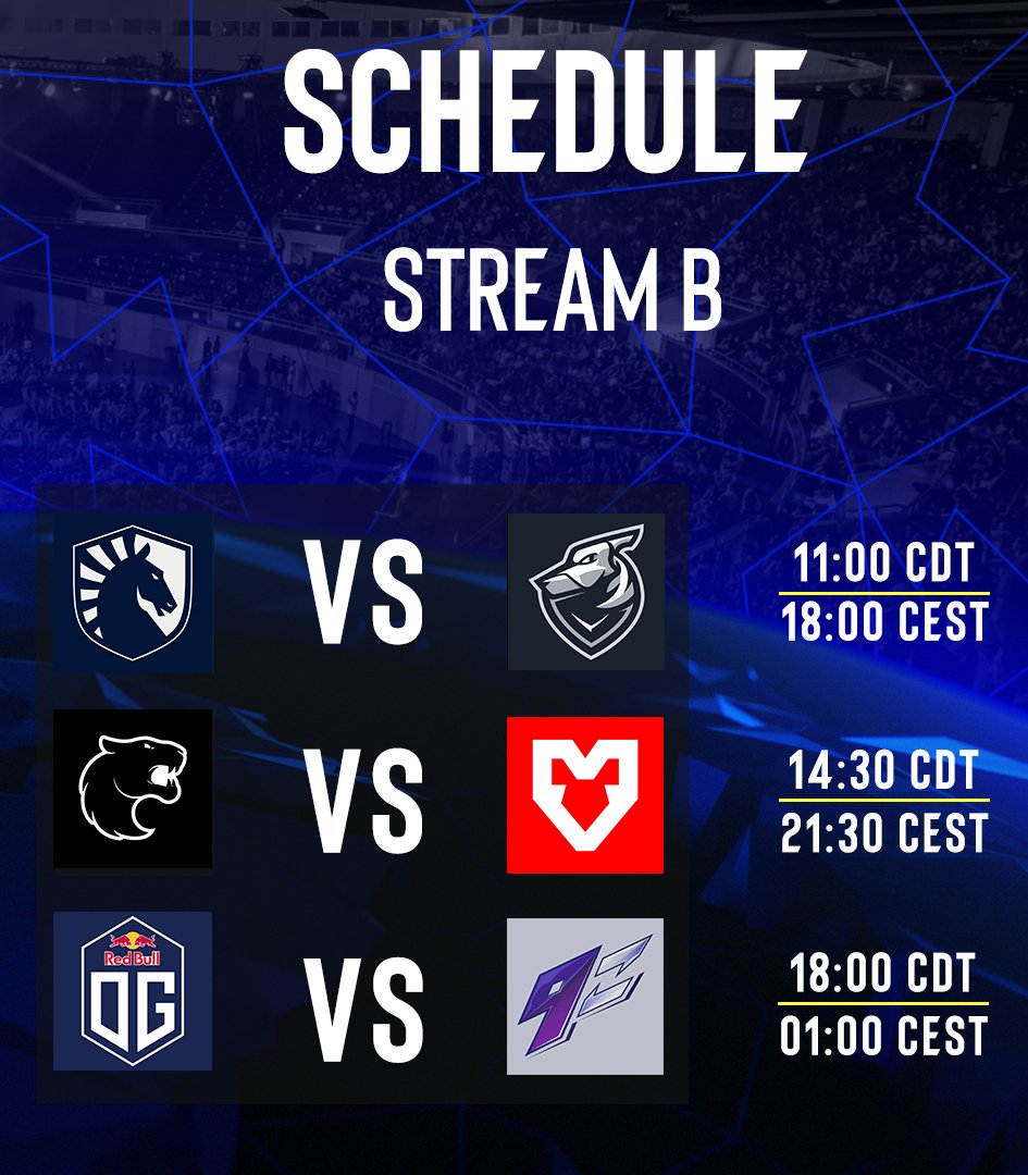 ESLCS's tweet photo. It's day 2 of #IEM Dallas 2023! 2️⃣

Check out all of today's games on the A &amp; B stream! 👇 https://t.co/KdezZNbY8A