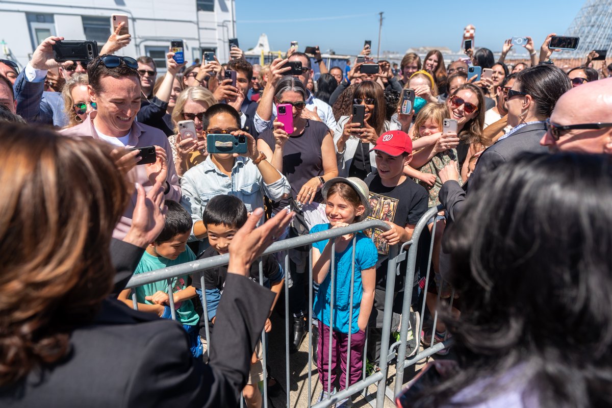 To every little girl across our nation: dream with ambition and lead with conviction. And know there's nothing you cannot achieve.